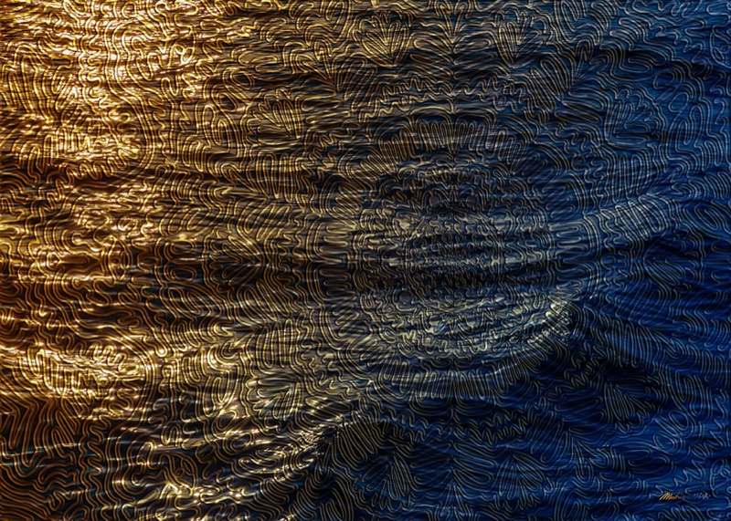 Mandala Sea #3 · Sunset Waves