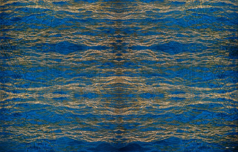 Mandala Sea #6 · Waves at Portofino