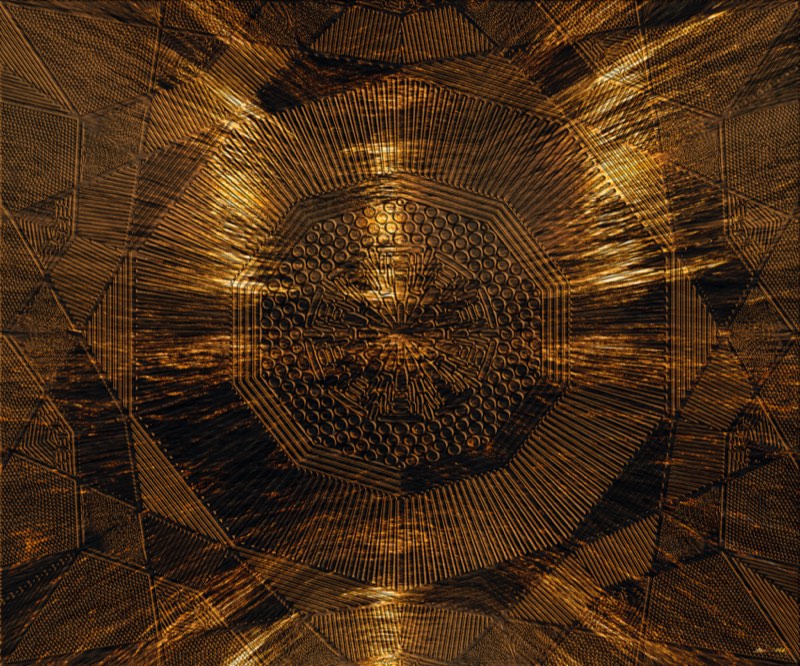Mandala Sea #7 · Golden Waves