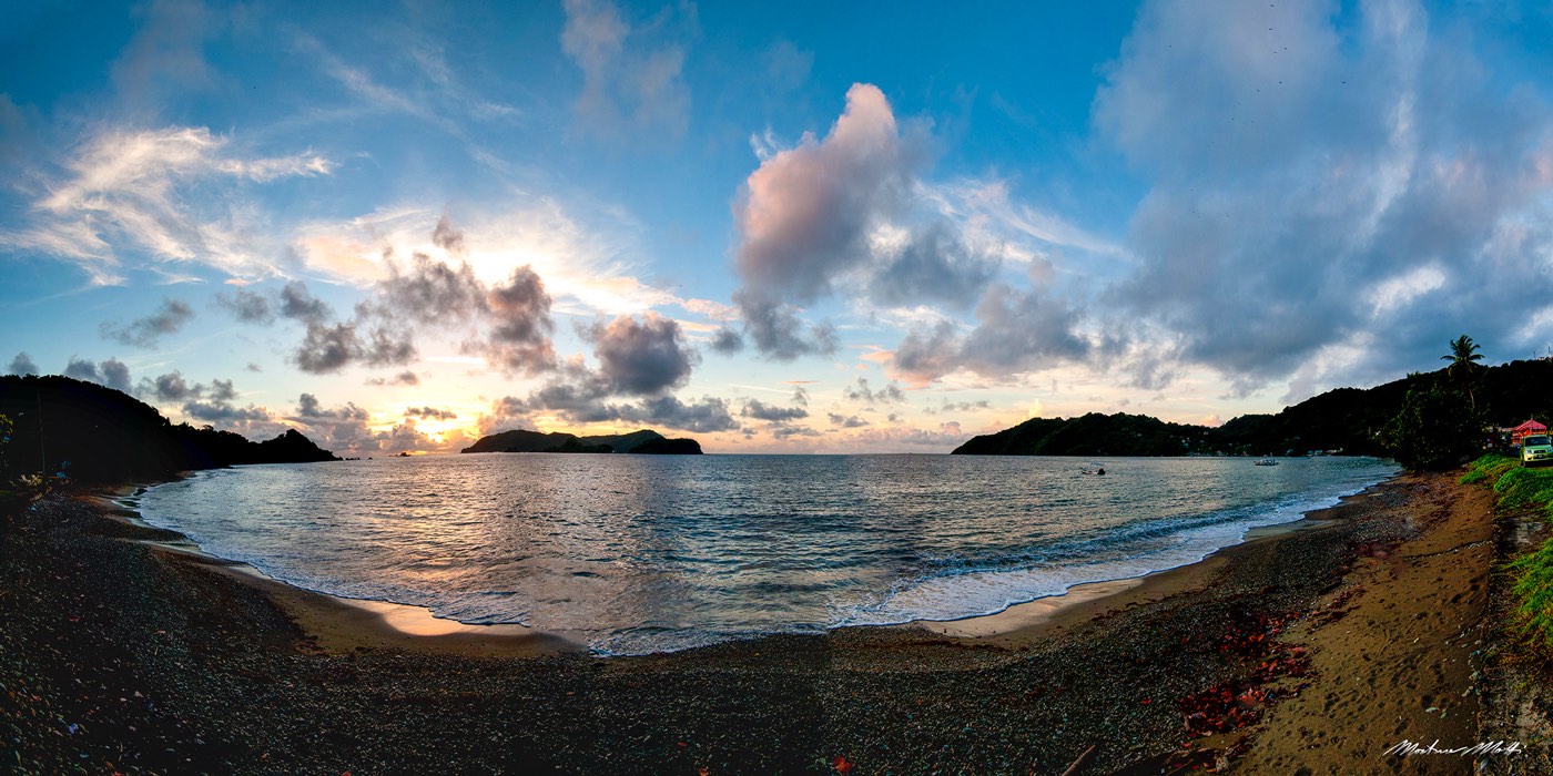 Speyside Bay at dawn · Tobago